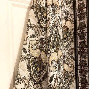 Max Studio Printed Kimono Style Cardigan Sweater / Coat / Beach Wrap